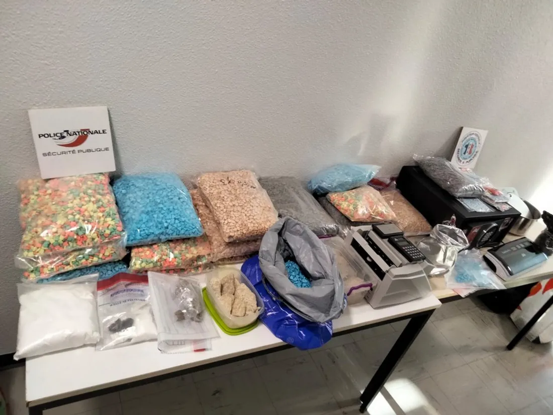 Près d’un million d’euros de drogues saisies à Dijon